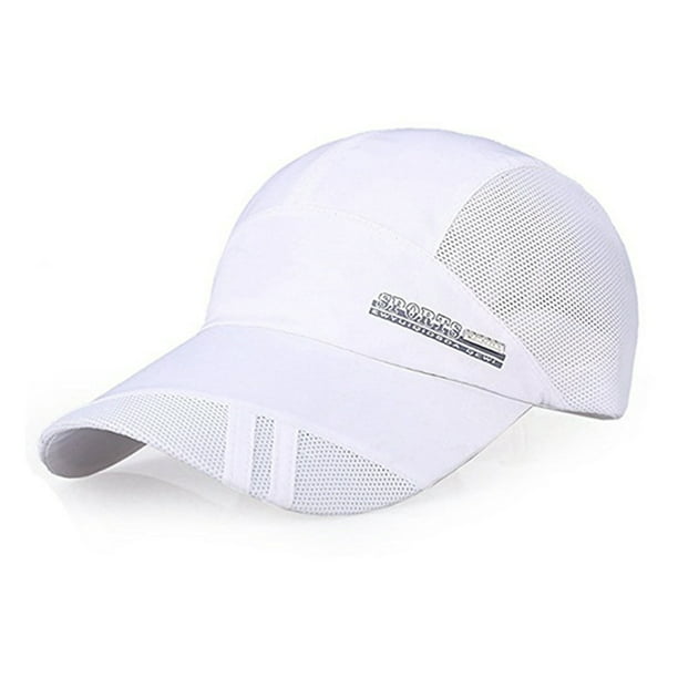 Maharam Men Women Athletic Hats Adjustable Baseball Visor Cap,Mesh Hat 